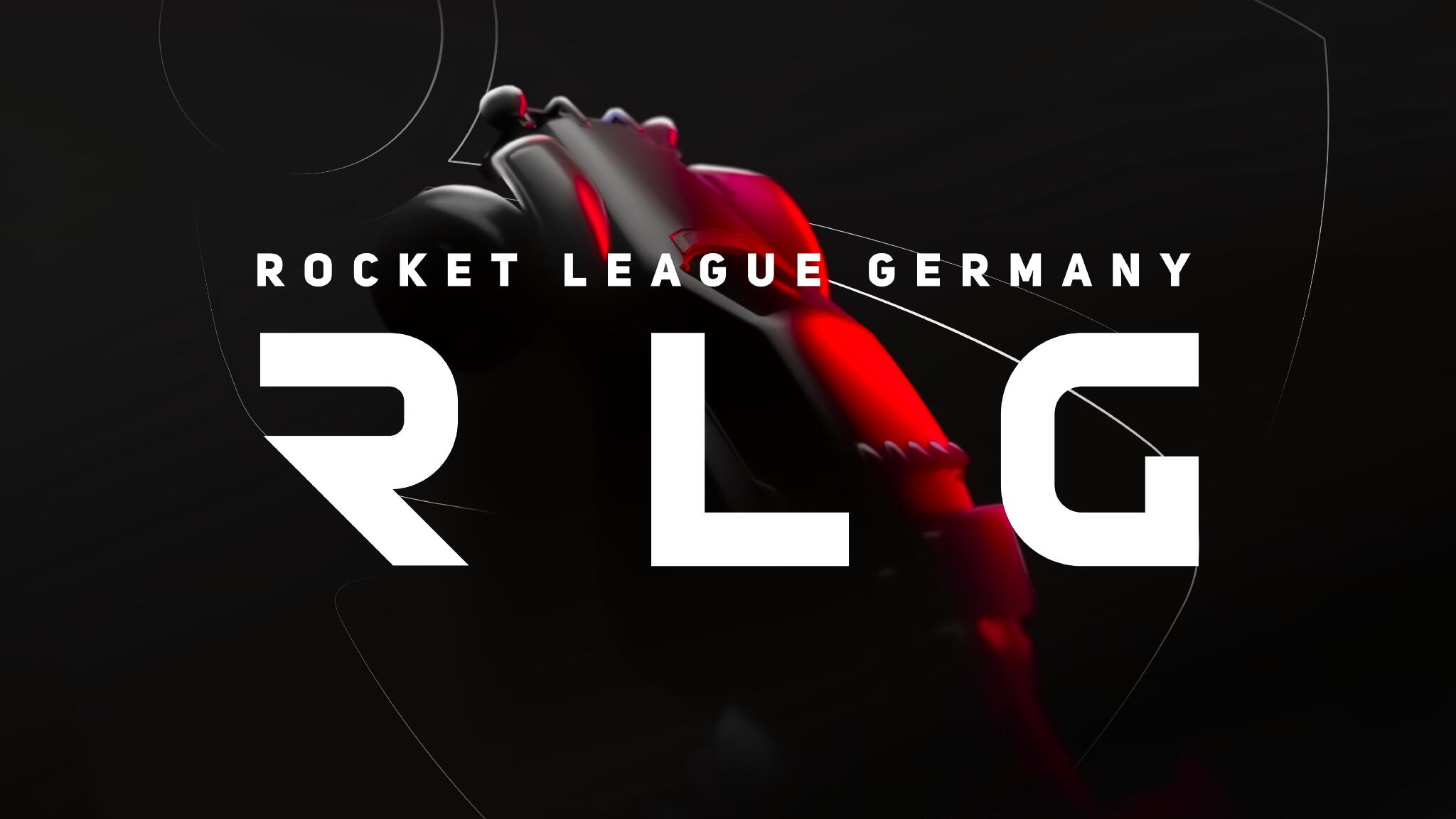 Discovery splash banner for Rocket League Germany Discord server