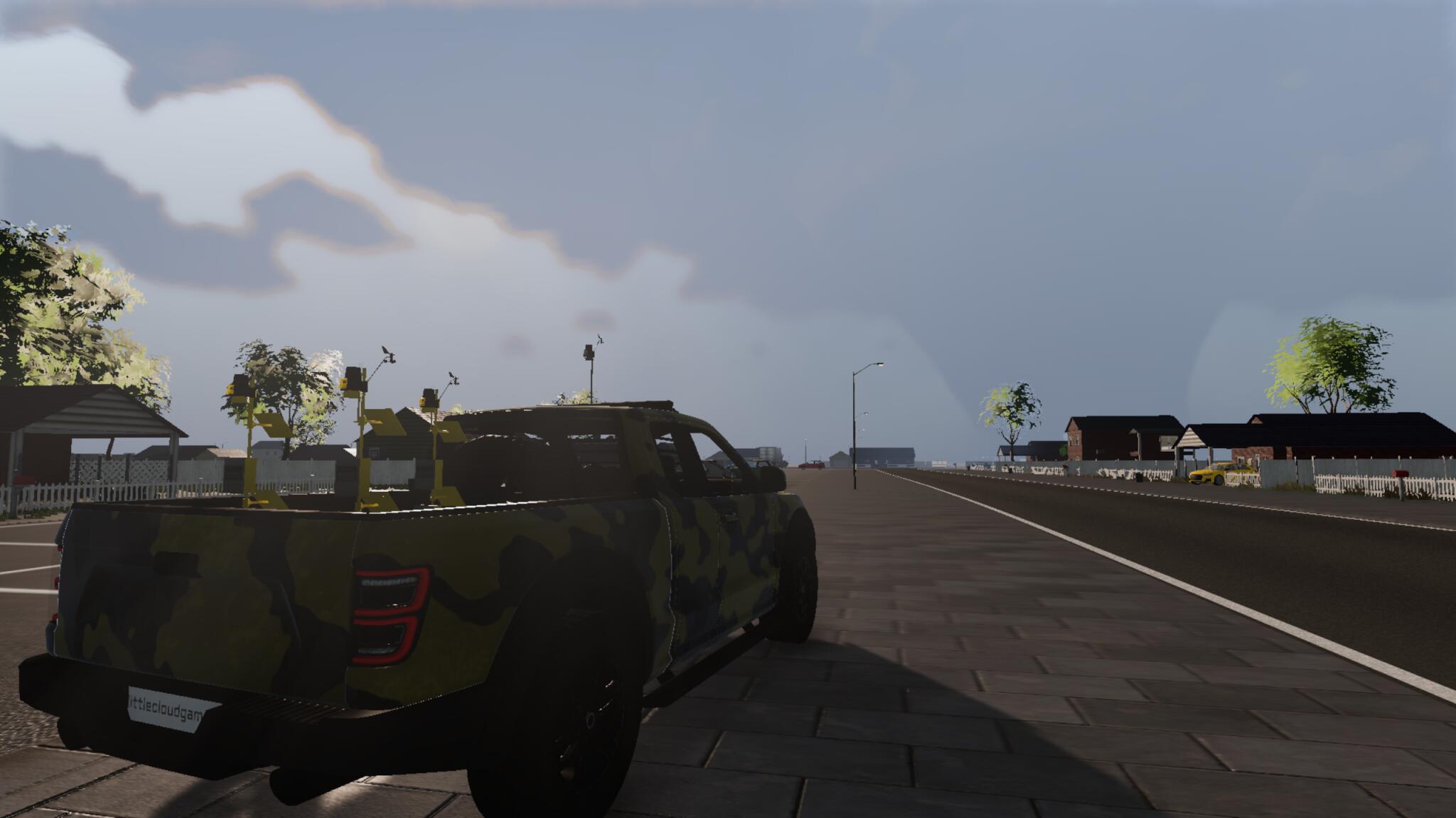 Discovery splash banner for Storm Chasers - Videogame Discord server