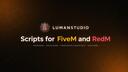 Discovery splash banner for Luman Studio | RedM & FiveM Scripts Discord server