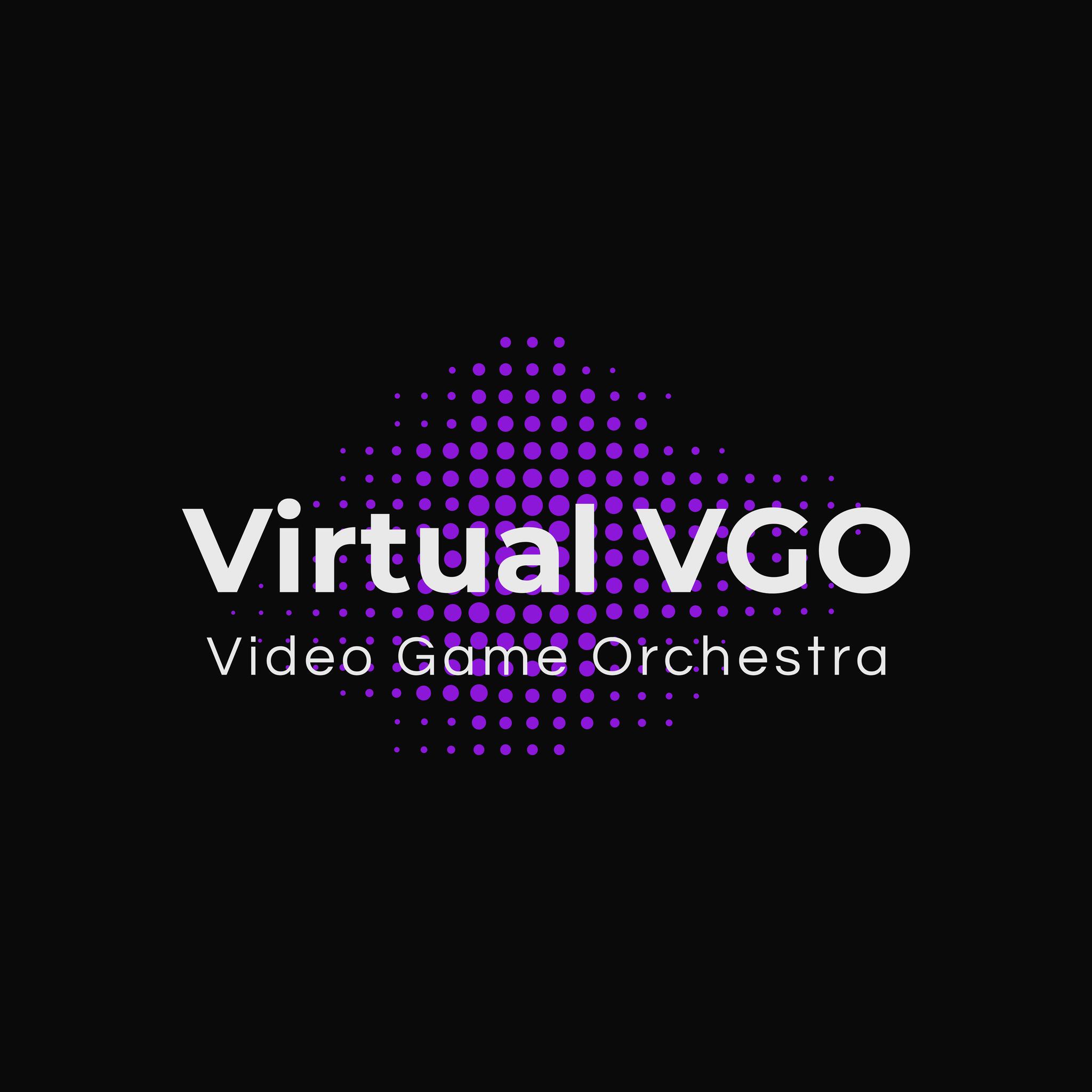 Discovery splash banner for Virtual Video Game Orchestra Discord server