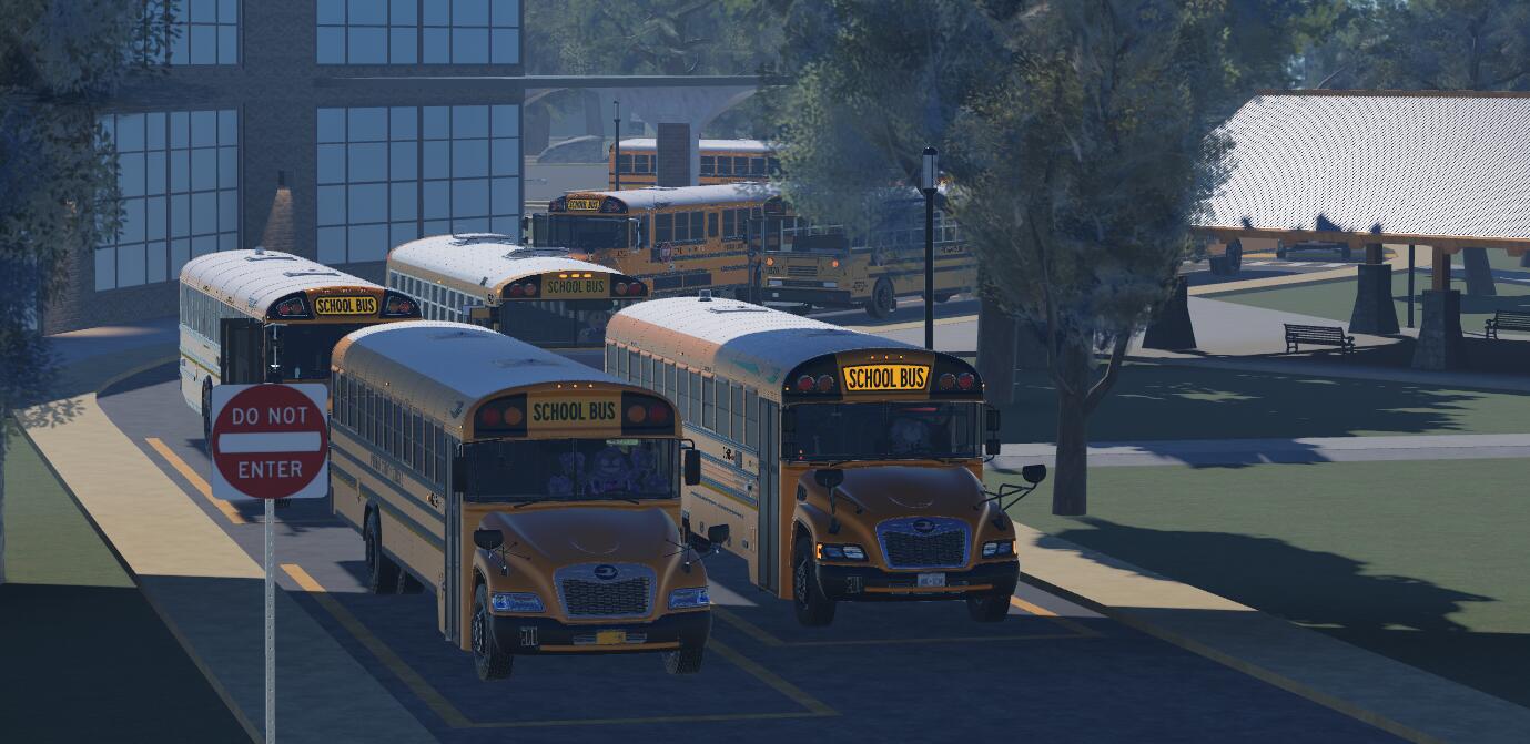 Discovery splash banner for Midwest Bus Company Discord server