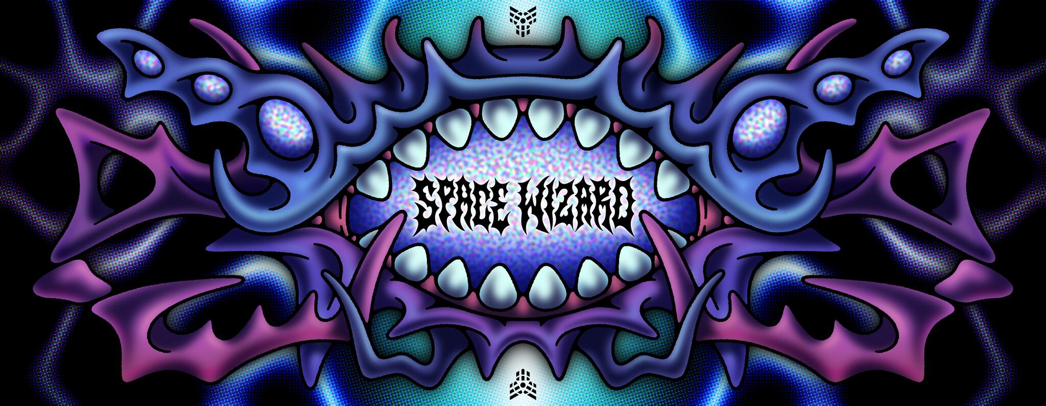 Discovery splash banner for the wizard council Discord server