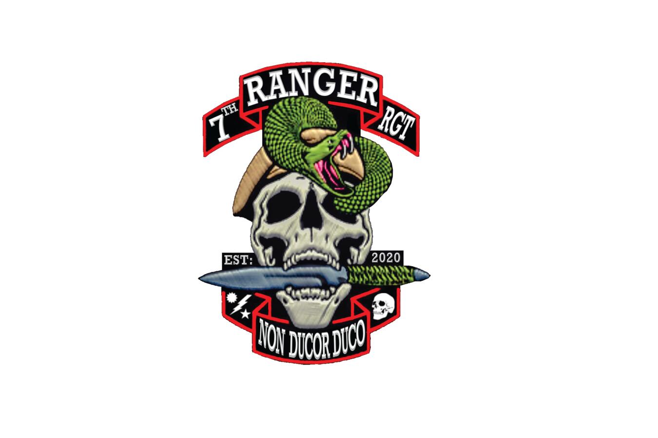 Discovery splash banner for 7th Ranger Regiment Discord server