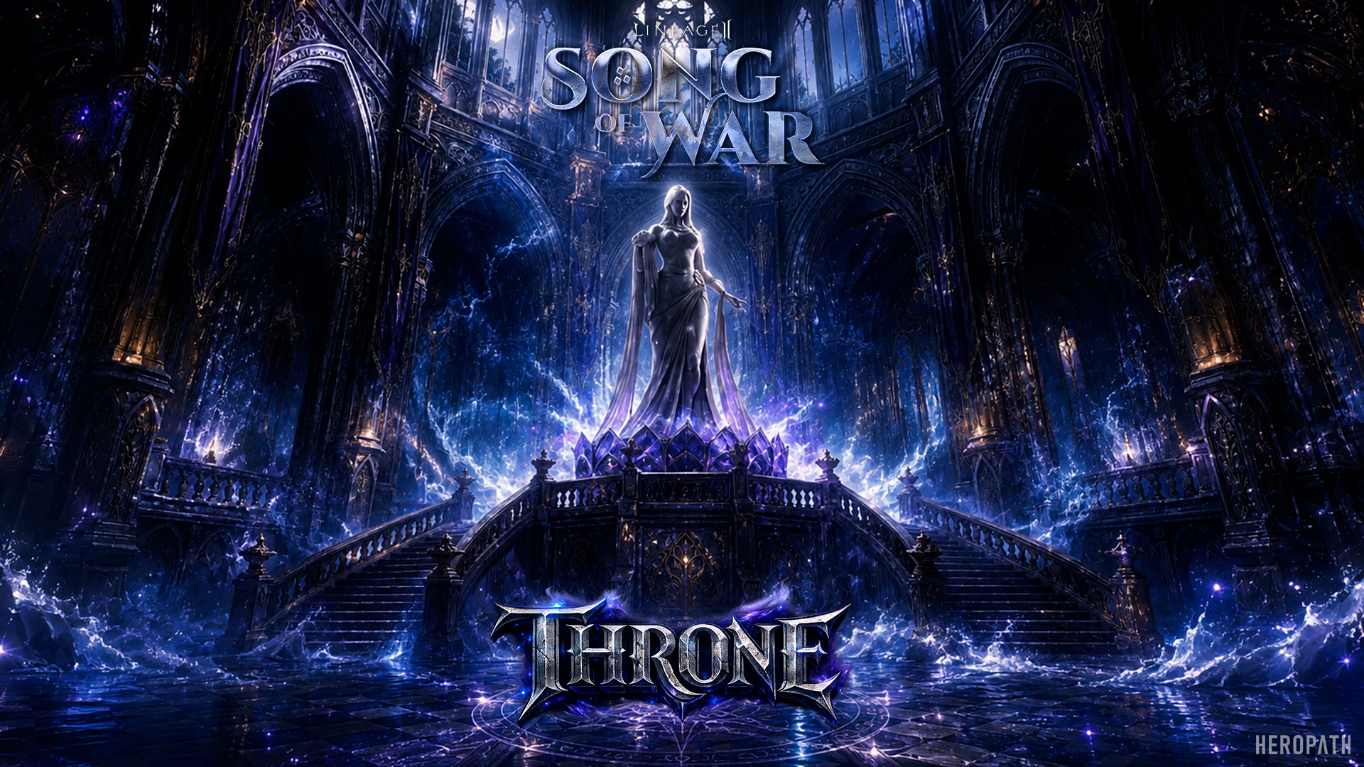 Discovery splash banner for L2 - Song of War Discord server