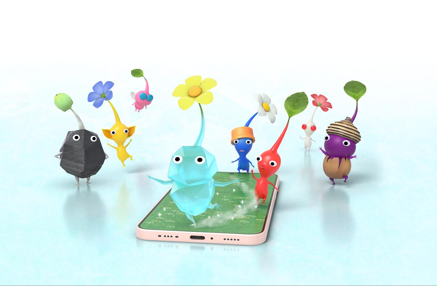Discovery splash banner for Pikmin Bloom! Discord server