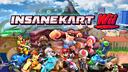 Discovery splash banner for Insane Kart Wii Discord server