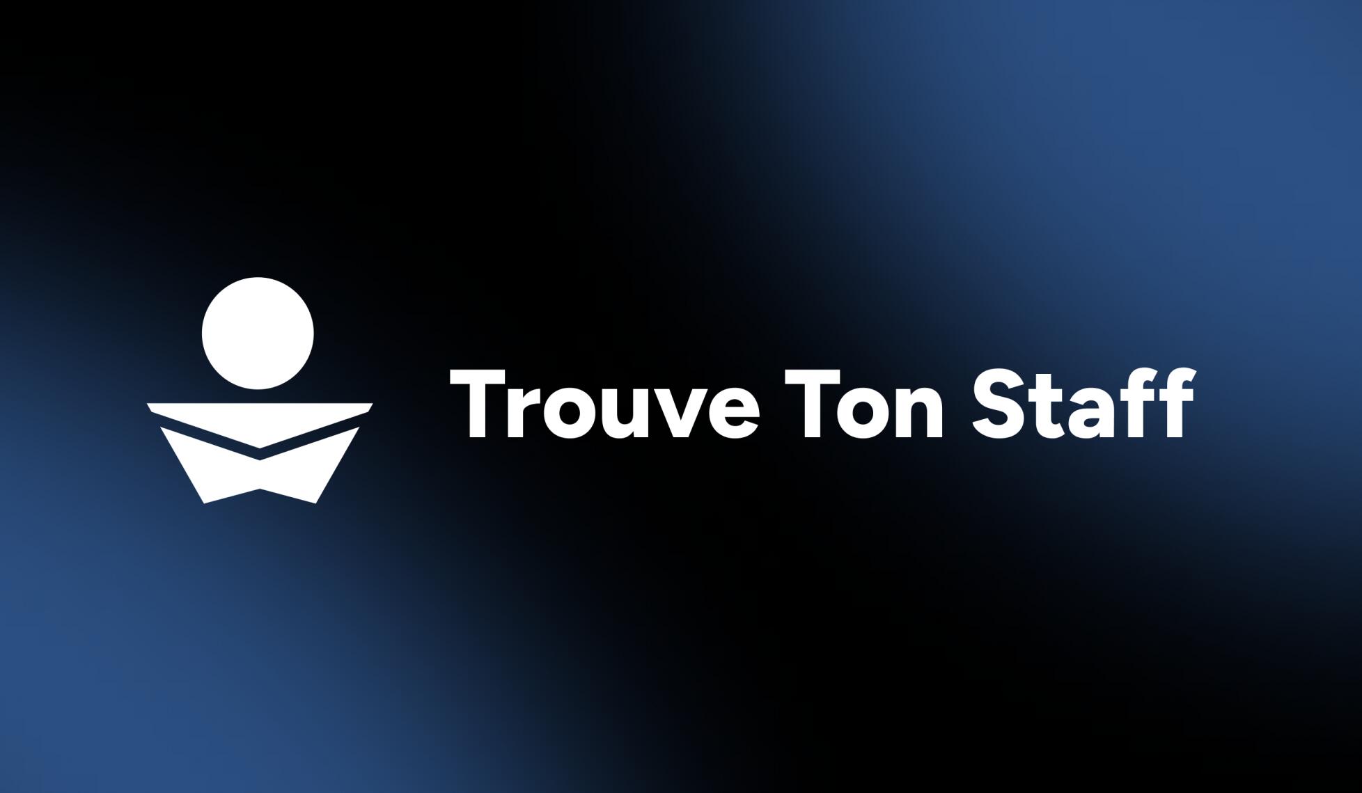 Discovery splash banner for Trouve Ton Staff Discord server