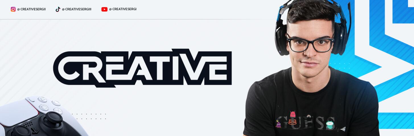 Discovery splash banner for CreativeSergi Discord server