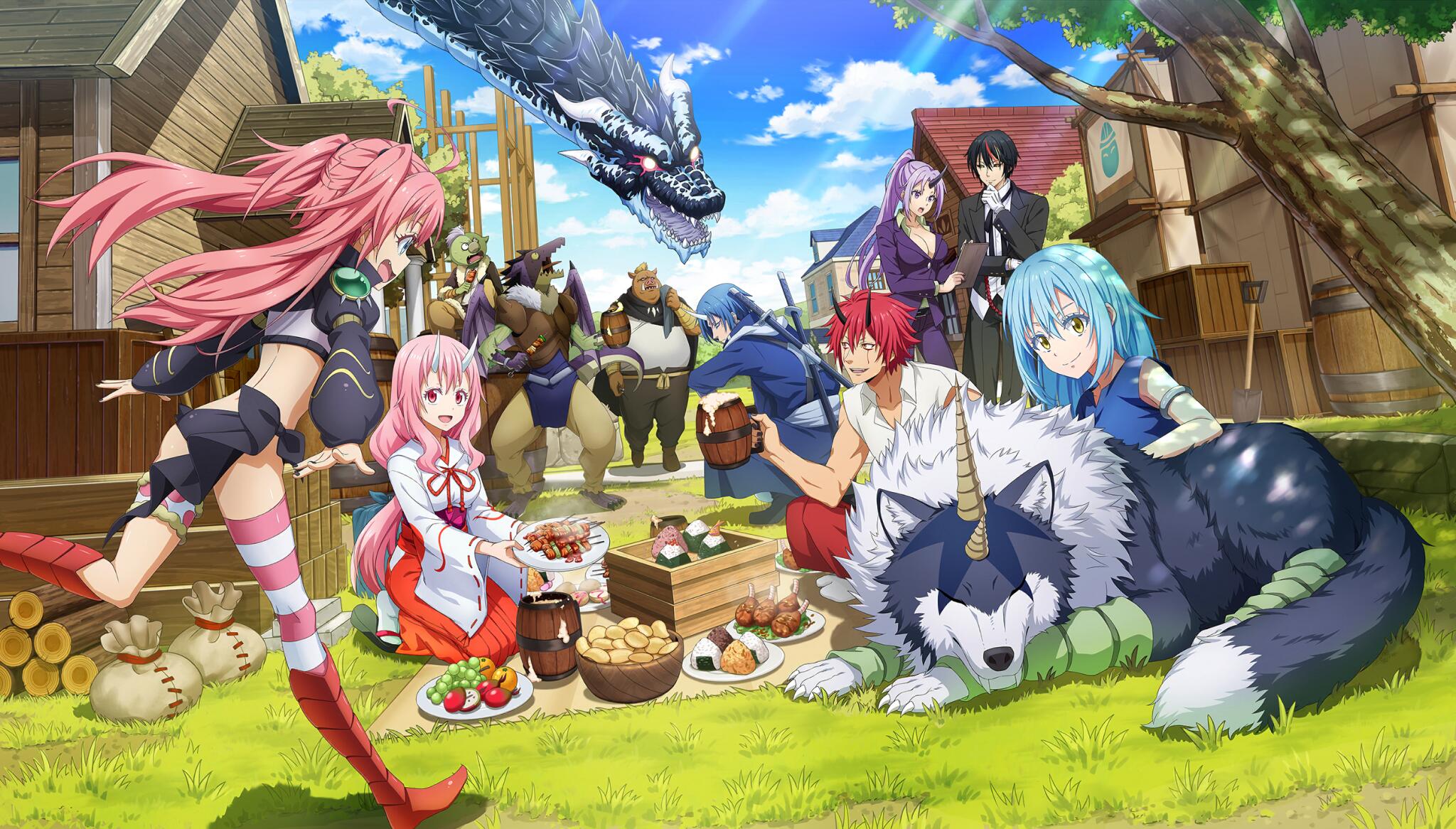 Discovery splash banner for Slime: ISEKAI Memories Discord server