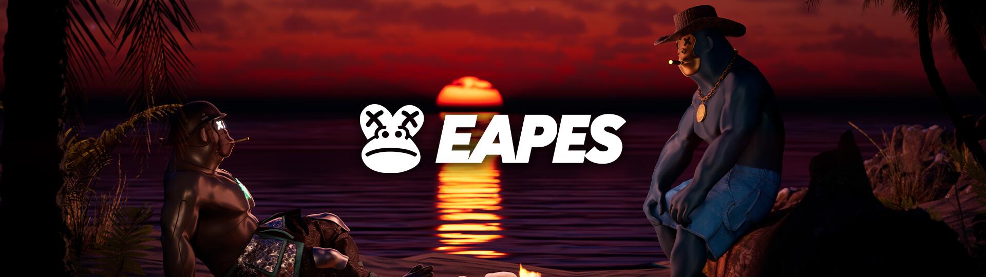 Discovery splash banner for EAPES CLUB Discord server