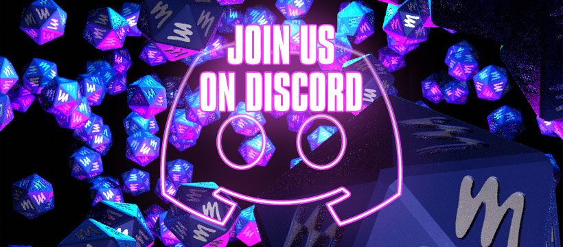Discovery splash banner for Modiphius Official Discord server