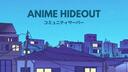 Discovery splash banner for Anime Hideout Discord server