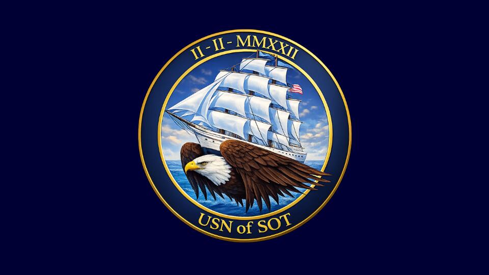 Discovery splash banner for The United States Navy SoT Discord server