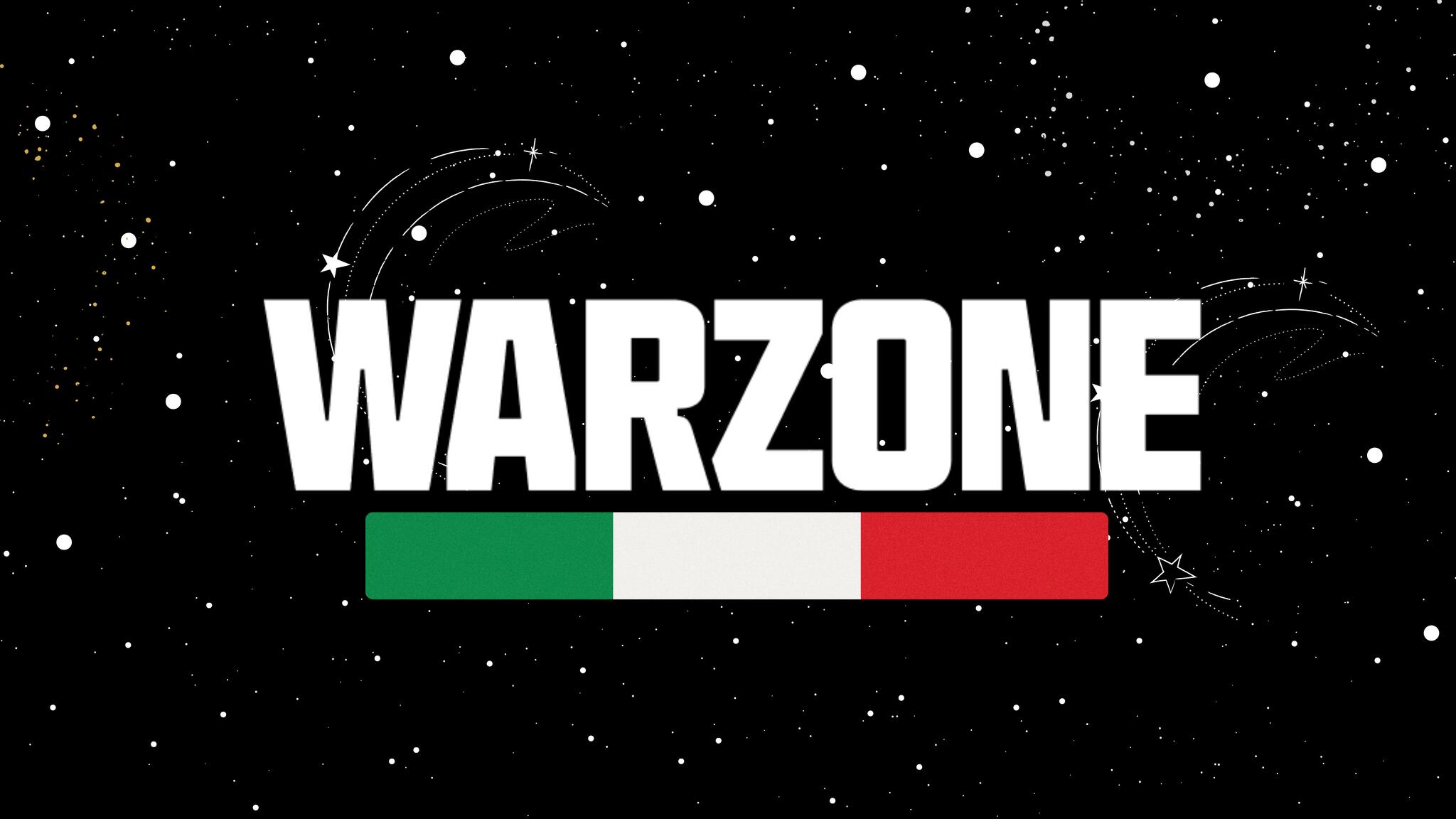 Discovery splash banner for Call of Duty: Warzone Italia Discord server