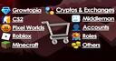 Discovery splash banner for 🛒 TeamFlow B̲u̲y̲ / S̲e̲l̲l̲ / T̲r̲a̲d̲e̲ 🤝 W̲e̲e̲k̲l̲y̲ / M̲o̲n̲t̲h̲l̲y̲ G̲i̲v̲e̲a̲w̲a̲y̲ 🎁 Discord server