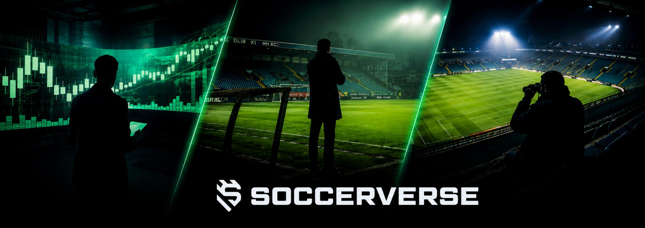 Discovery splash banner for Soccerverse Discord server