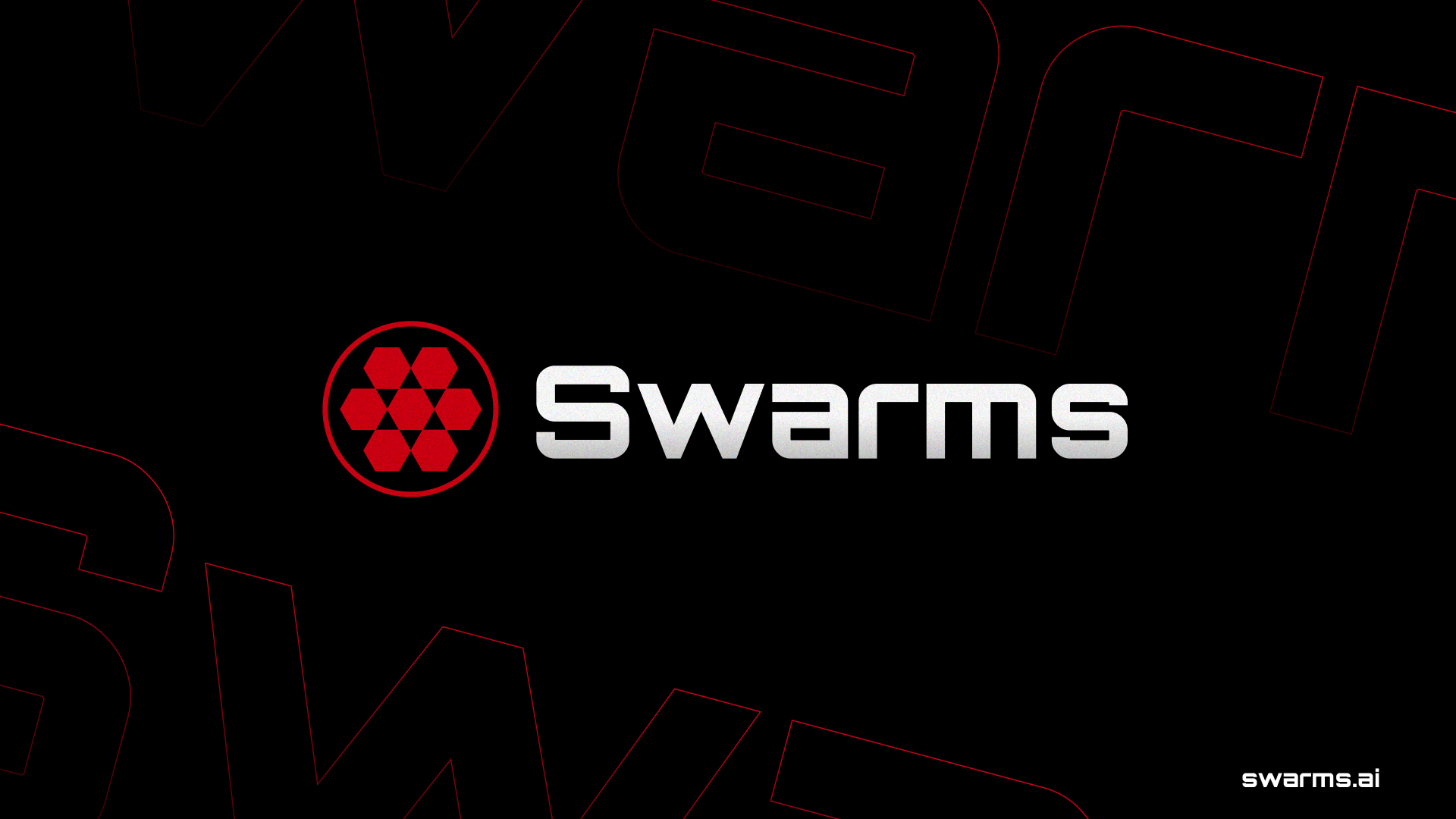 Discovery splash banner for Swarms Community Discord server