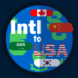Discovery icon for Intl to USA Discord server