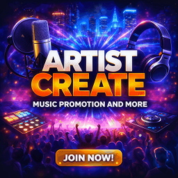 Discovery icon for Artist Create 🔥 | helping Indi Artists Discord server